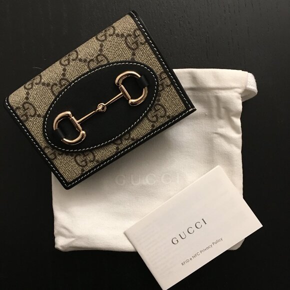 Gucci Horsebit 1955 Card Case Wallet - Picture 2 of 11